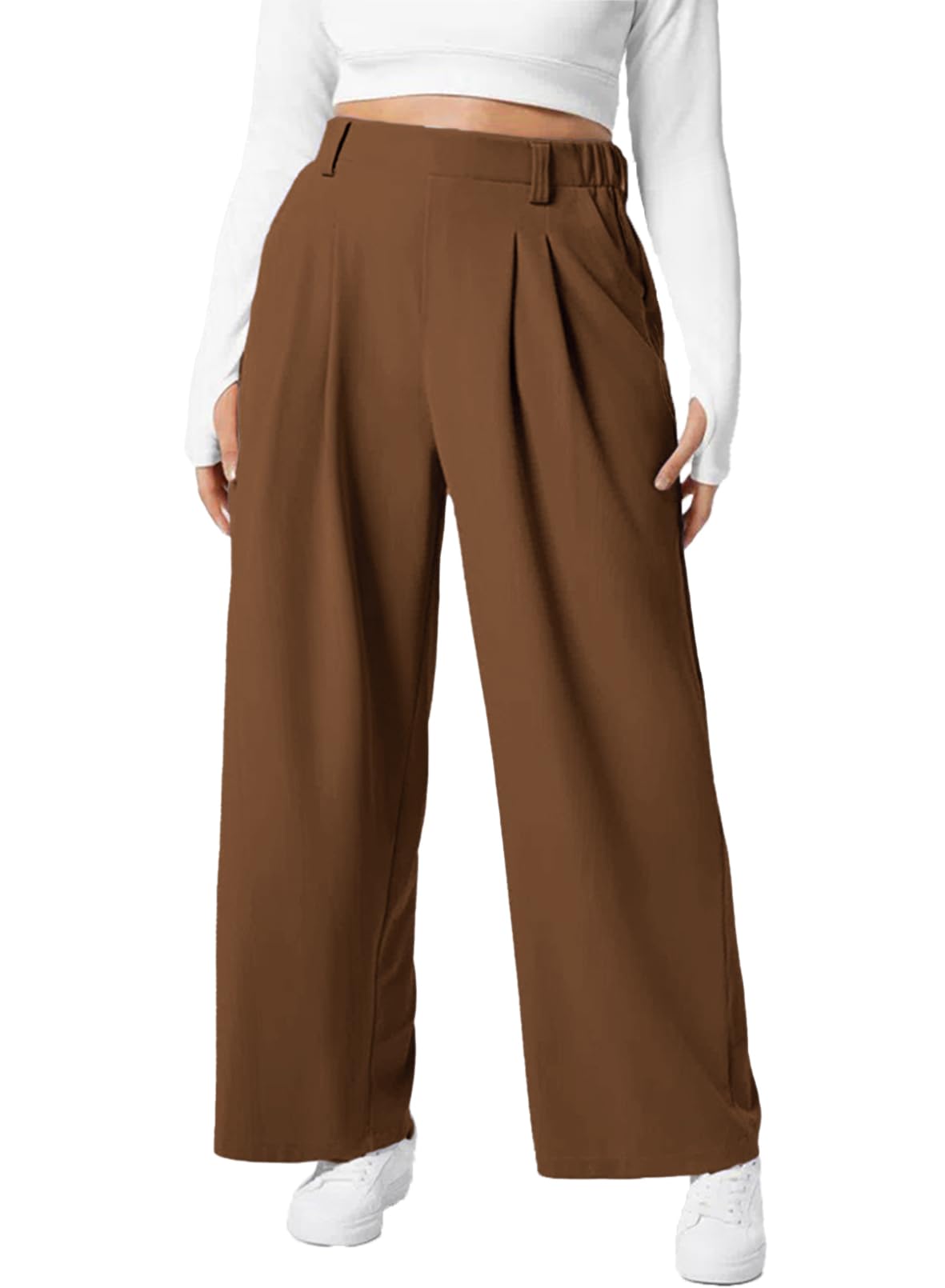 Eytino Waffle Palazzo Pants