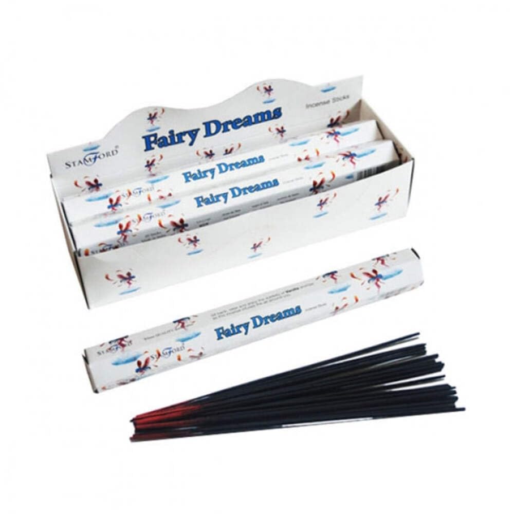 Stamford Fairy Dreams Incense Sticks, Pack of 20, Black