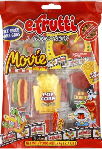 Gummy Movie Bag - E Frutti Gummy Candy, 2.7 oz - Thumbnail 4