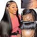 9A Straight Lace Front Wig (14 inch) Malaysian Remy Virgin Human Hair Wigs with Baby Hair For Black Women Lace Frontal Wig