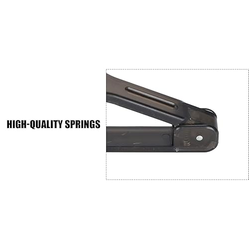 Miniatura 3 de Peine alisador de pelo de cerdas de jabalí de doble cara con abrazadera, desenredante y herramienta de peinado para reducir las puntas abiertas