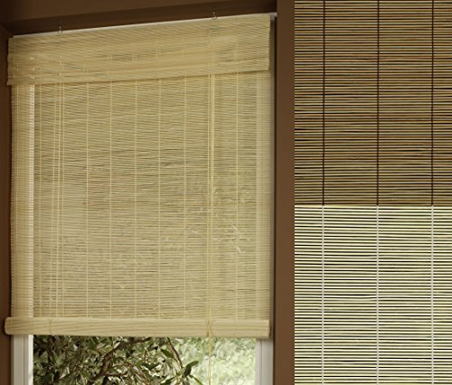 Garduna Rollo - Bambus # kirschbaum 60 x 160cm # Bambusrollo mit Seitenzug...