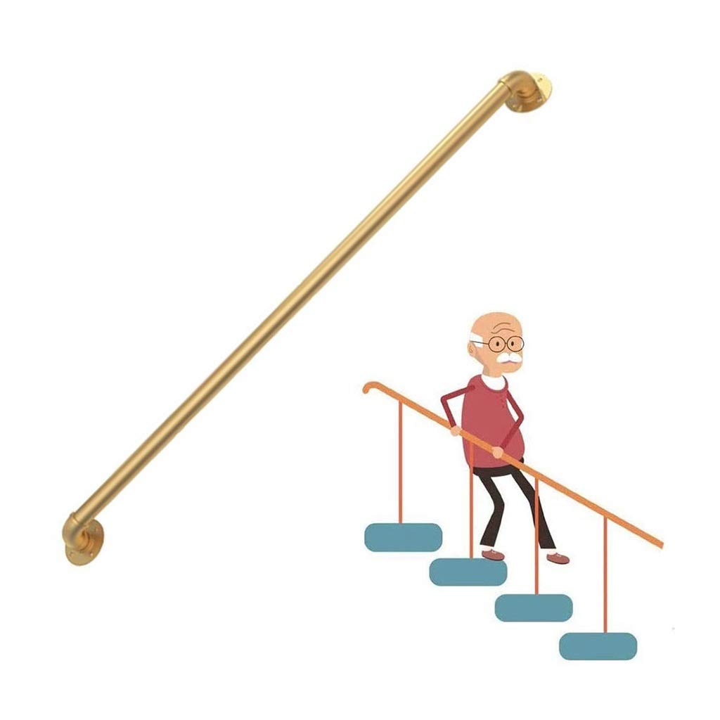 Mains courantes d'escalier pour personnes âgées évitant les chutes avec support mural de 200kg