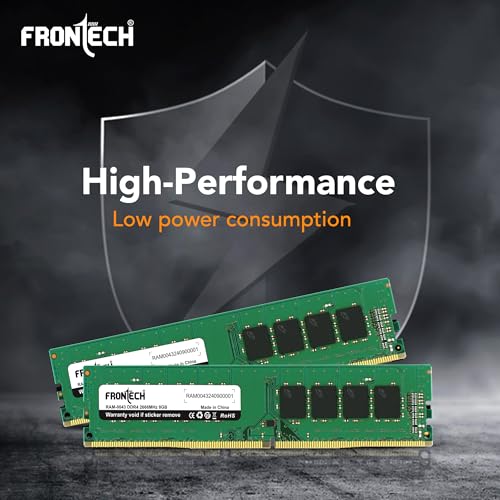 Image of FRONTECH 8GB DDR4 16 Chips 2666 MHz Desktop RAM Memory, Suitable for Gaming, Multitasking (RAM-0043)
