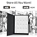 Veidoo 8.2 Inch E-Book Reader with Large E-Ink Screen, 64GB ROM,1440×1920 IPS 292 PPI, Adjustable SMARTlight, Dual Band WiFi, Android E-Reader, Digital E-Ink Tablet with Stylus and Cover(Black)