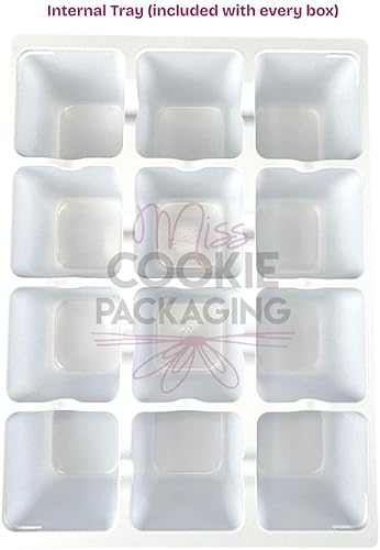 Miniatura 1 de Paquete de calendario de Adviento vacío, crea tu propio calendario de Adviento, felices fiestas, calendario de cuenta regresiva de 12 días de