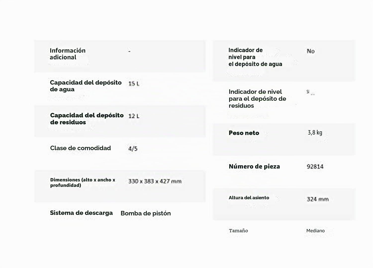 Thetford - Inodoro portátil para Autocaravana, Barco, Cuidado de la Salud, Camiones, camionetas