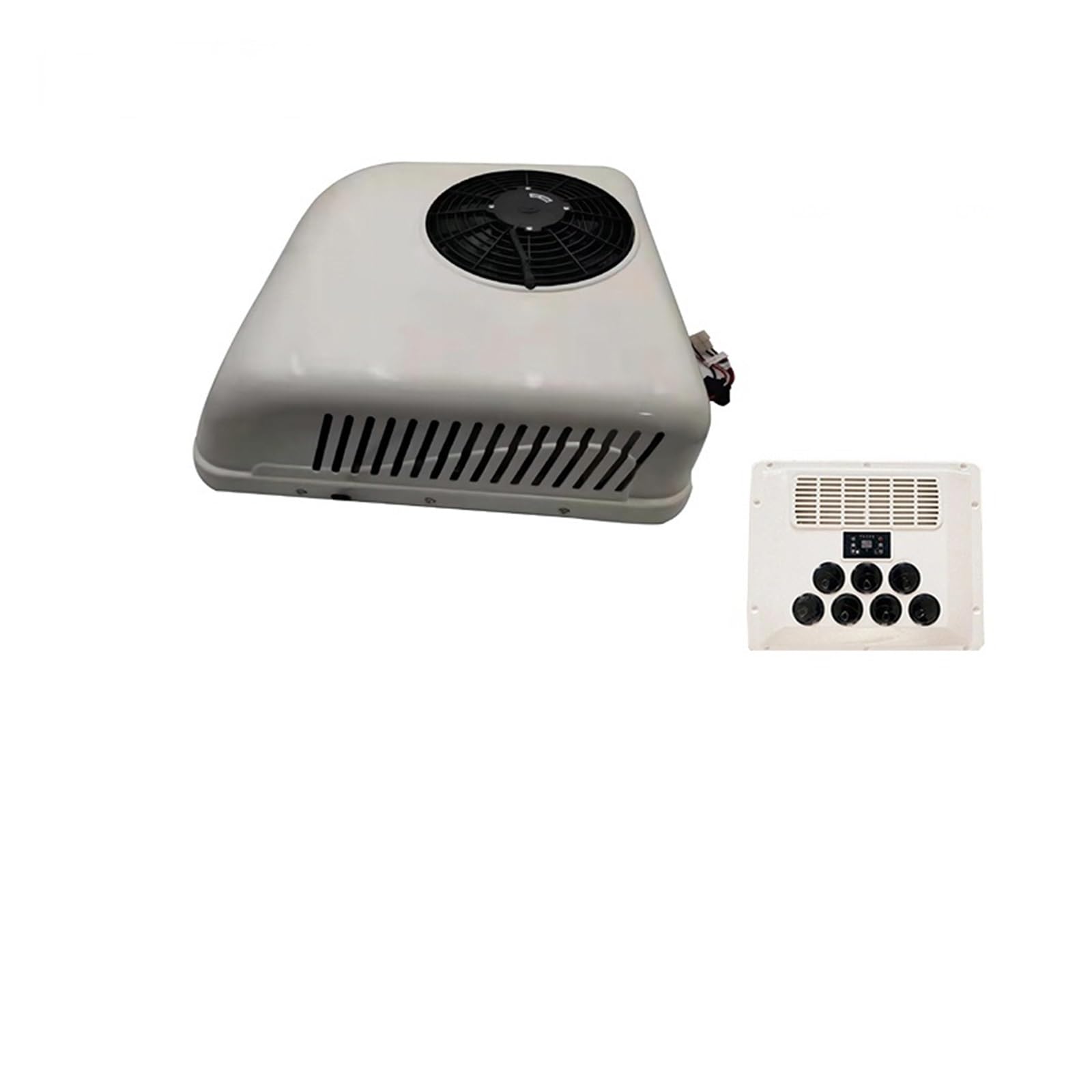 RV Air Conditioner, RV Camper Truck Motorhome Caravan Tractor Car Ac 12v Automotive Electric Parking Air Conditioner 24V Heat And Cool(24v heat and cool)