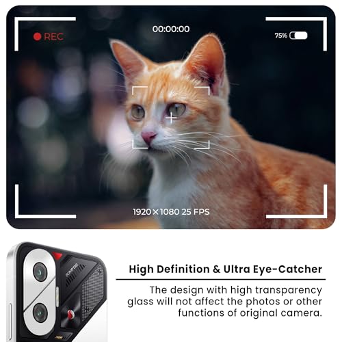 Image of ArmourPro Camera Lens Protector for Poco F7 (6.77 Inches) Tough HD Individual Aluminum Alloy Rings 9H Camera Cover, Scratch-Resistant,Camera Lens Protection| Silver, 1 Pack