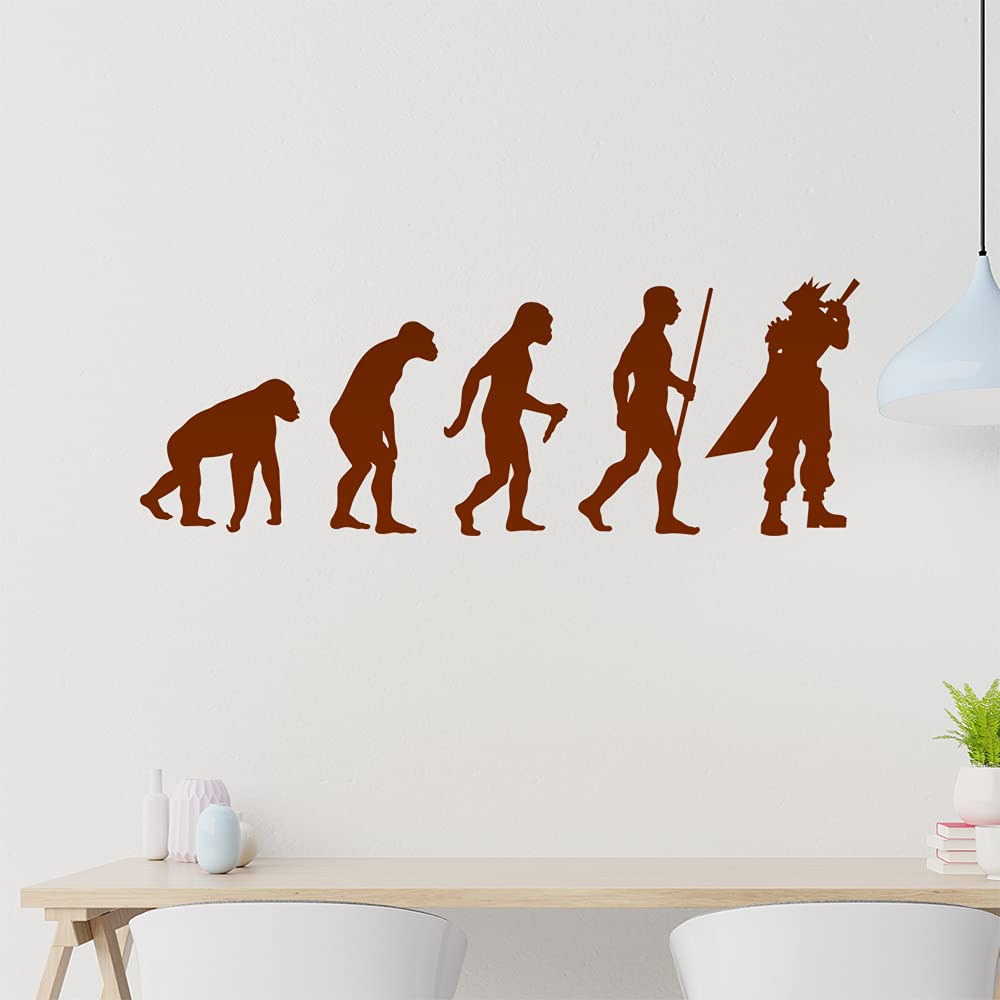 RPG Hero Fantasy Evolution Wall Sticker