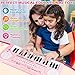 M SANMERSEN Kids Keyboard Piano 37 Keys Early Learning Instrument with Microphone Toy for 3 4 5 6 Girls Boys Birthday Valentines