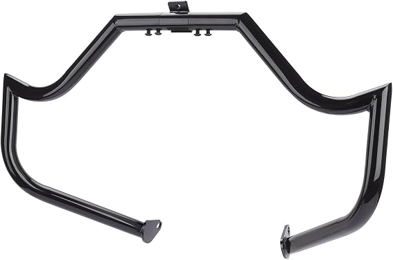 1997-2008 Crash Bar Engine Guard for Harley Davidson Touring Street Glide Road King Electra Glide CVO and Trike Engine Support Bar Highway Bar Accessories, Gloss Black