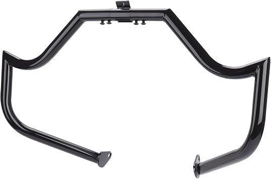 1997-2008 Crash Bar Engine Guard for Harley Davidson Touring Street Glide Road King Electra Glide CVO and Trike Engine Support Bar Highway Bar Accessories, Gloss Black