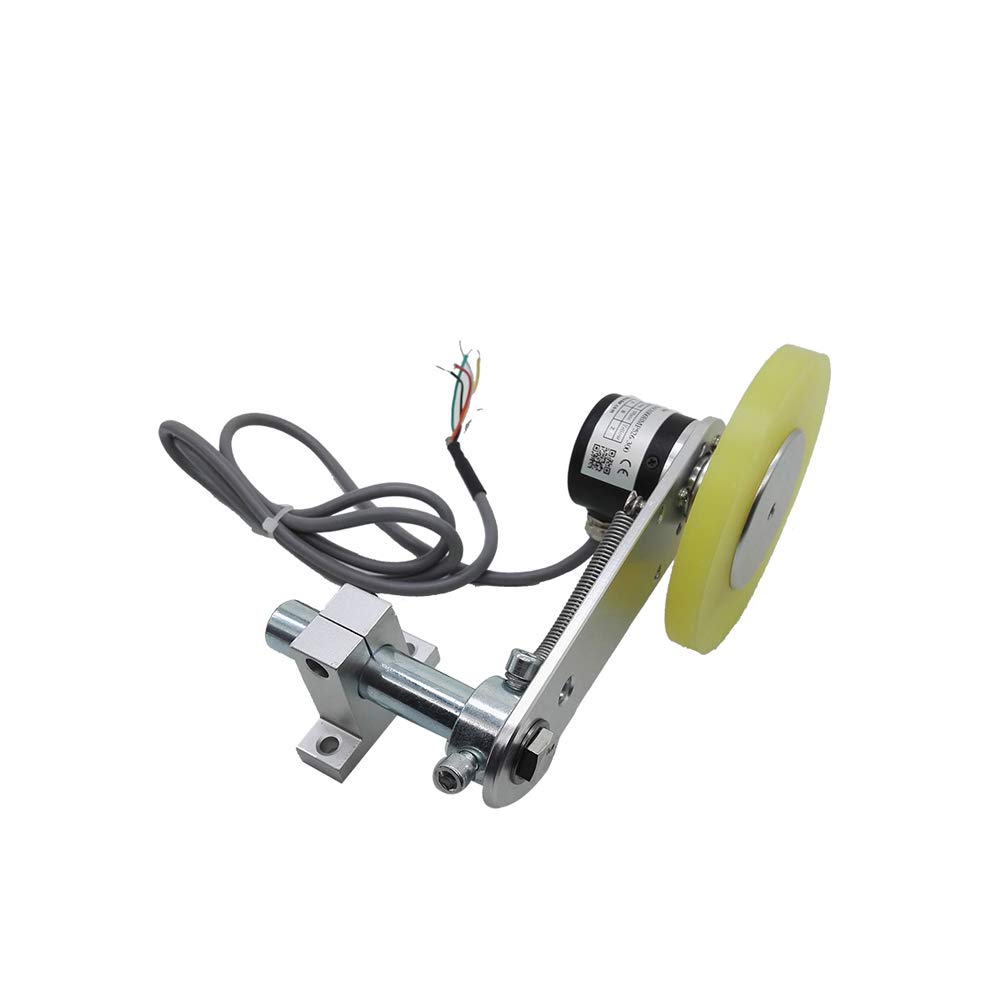 Contametri per ruota 300mm Trasduttore per ruota perimetrale 300 mm Sensore di misura della lunghezza dell'encoder rotativo in uscita push pull