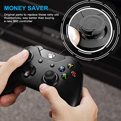 Oritikur T28 Xbox One Controller Joystick Replacement - 6Pcs Original Thumbsticks Analog Thumb Sticks Parts thumb #1
