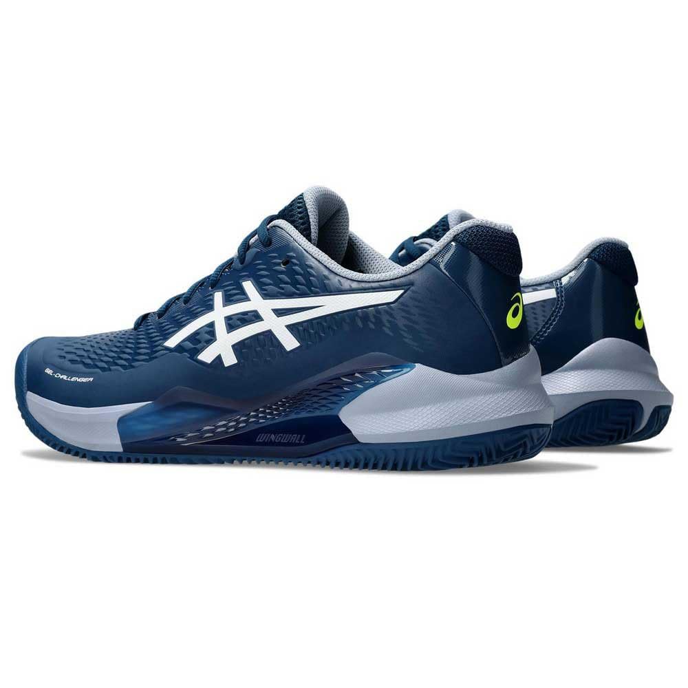 ASICS Challenger 14 Man Tennis Shoes Blue Yellow