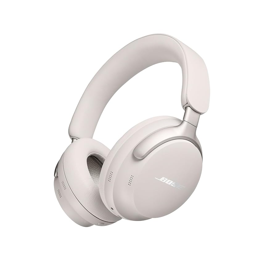 Immagine del prodotto NUOVO Bose QuietComfort Ultra Headphones con cancellazione del rumore wireless e audio spaziale, cuffie over-ear con microfono, durata della batteria fino a 24 ore, Bianco