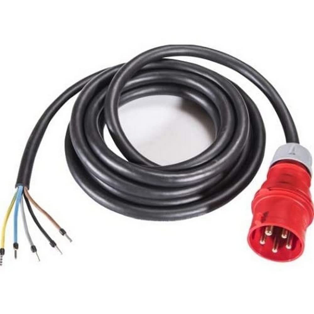 SIROX® Przewód przyłączeniowy CEE H07RN-F natężenie prądu 16 A, przekrój 5 x 2,5 mm², długość 5 m