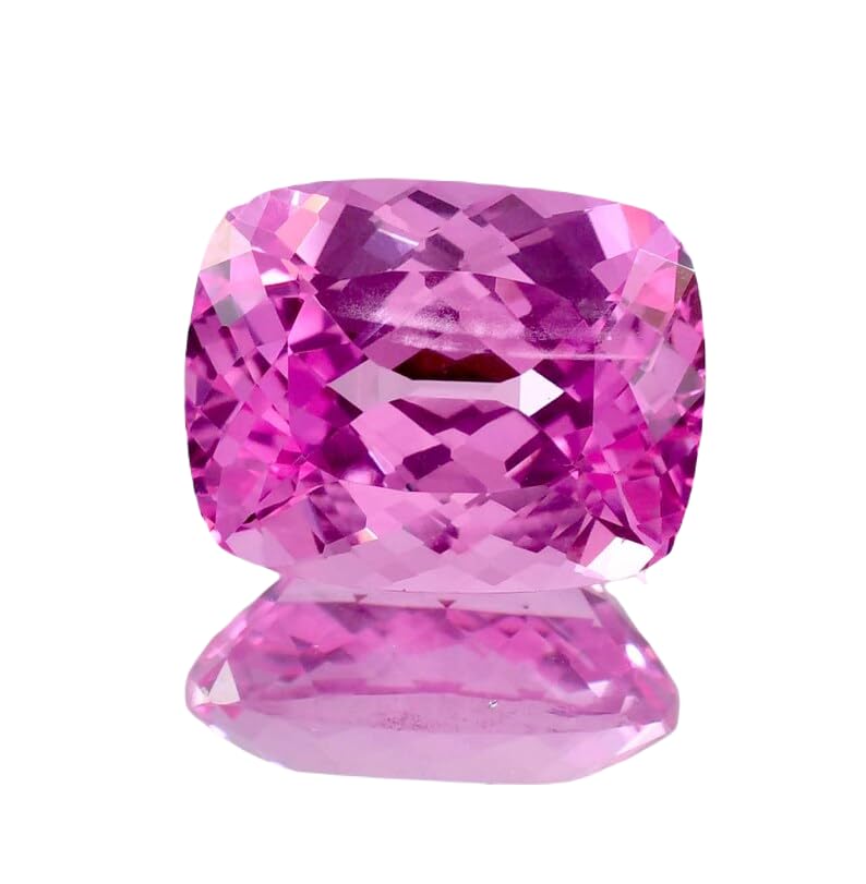 Saphir rose naturel facetté GH_NAT_12984, gemme de prestige 14x10mm