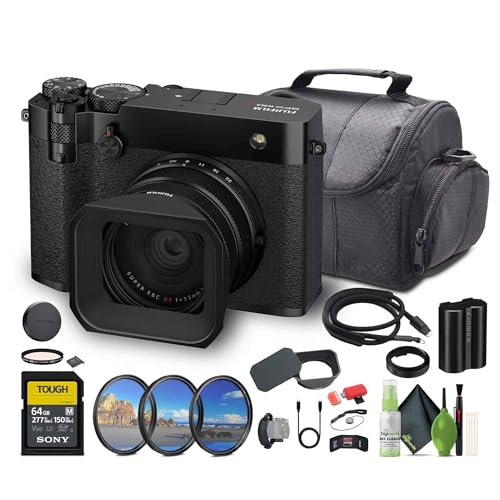 FUJIFILM GFX100RF 102MP Mirrorless Camera with 35mm F4 Lens