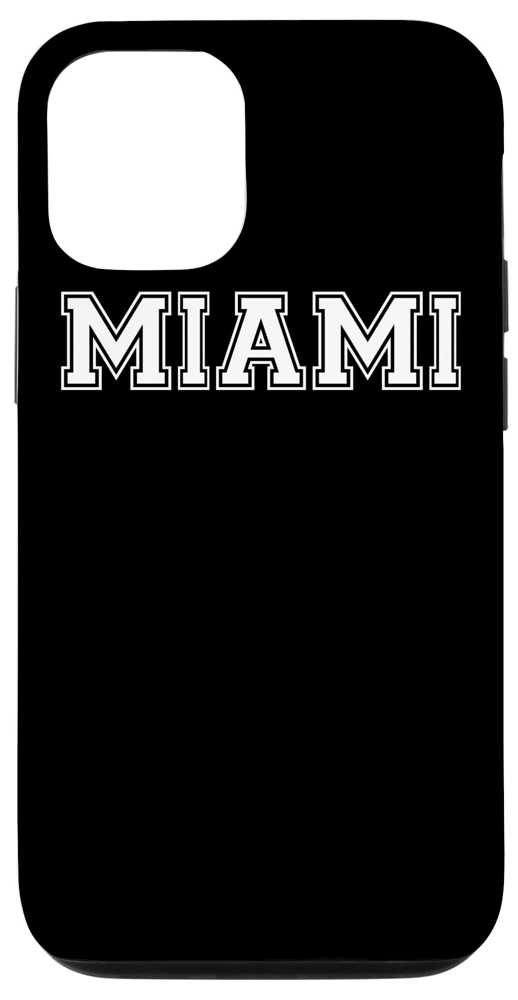 College University style Miami Florida Sport Gift Case for iPhone 12/12 Pro