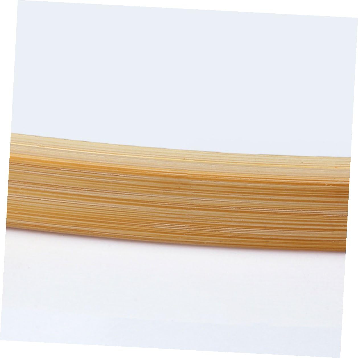 Healeved Set 10 Pezzi Telaio per Ricamo in Bambù Phyllostachys Pubescens, Anelli per Punto Croce, Fissaggio Tessuto Stretto, per Ricamo Manuale e Decorazioni da Parete