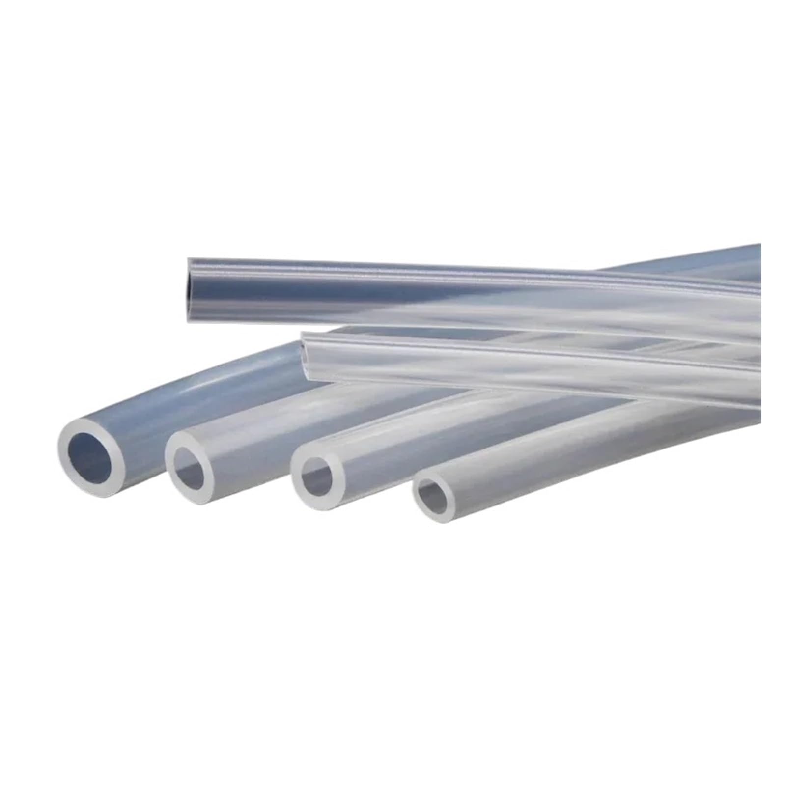 Manguera de silicona transparente de grado alimenticio, diámetro interior de 0,5, 1, 2, 3, 4, 6, 7, 8, 9, 10, 12, 13 y 14 mm, tubo flexible no tóxico, 1/5/10 m(5 Meters,ID 9mm x 14mm OD)