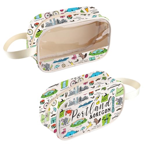 Image of MNIGIU Portland Tote Bag - Travel Gift, Oregon State Gifts, Portland Souvenir