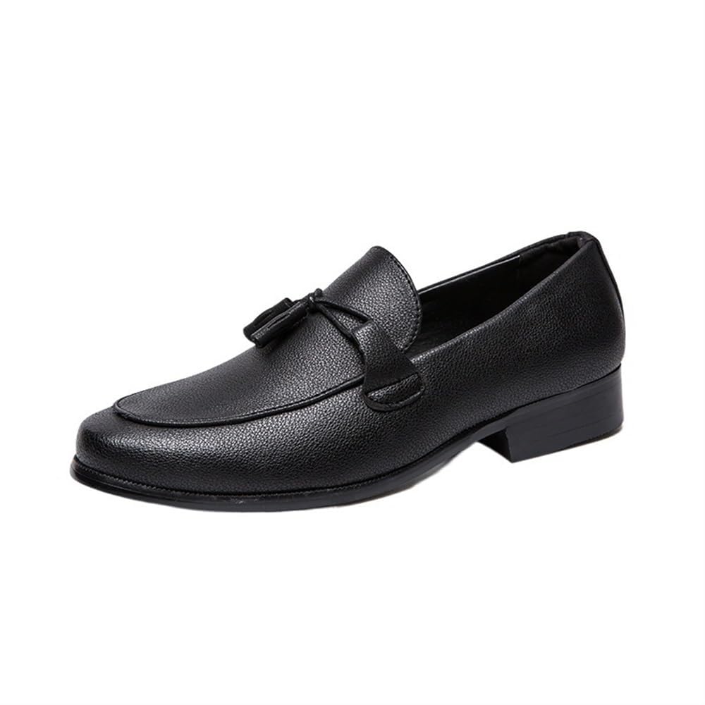 Men Comfortable Fashion Dress Shoes Lightweight Wedding Formal Modern Pointed Toe Low Top Oxford Shoes