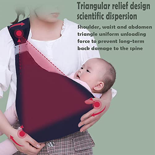 Tragetuch Atmungsaktiv,Kindertrage Seitlich,Tragetuch Baby Neugeboren,Kleinkind Trage,Baby Sling,Wild Ride Kindertrage bis 20kg