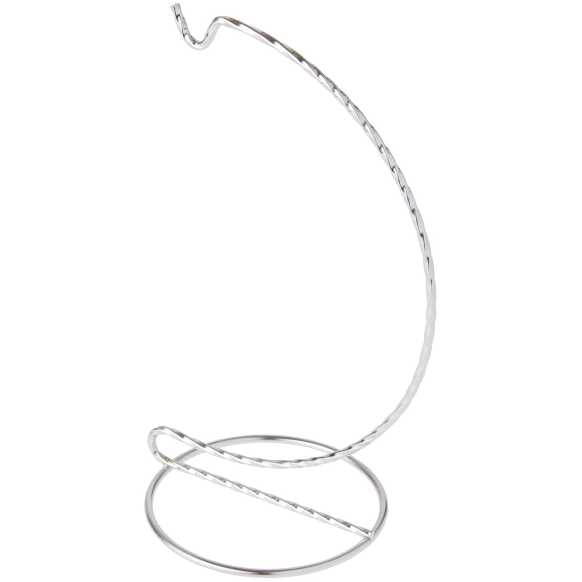 Bard's Twisted Silver Ornament Stand, 7
