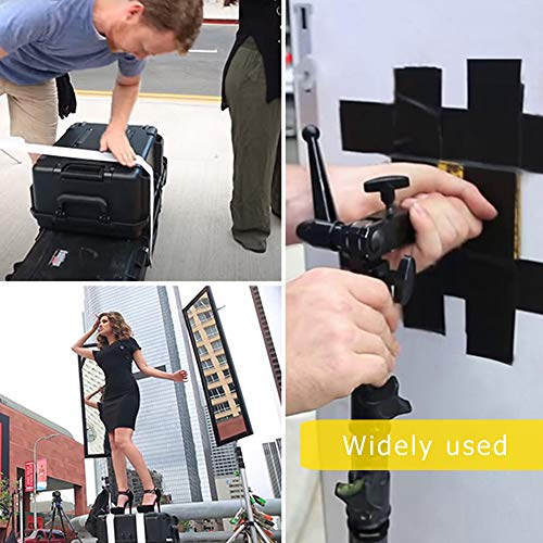 Image of SLanguage Professional Grade Black Gaffer Tape, 2 Inch X 30 Yards, Residue Free,Easy to Tear Pro Gaff Tape for Photographers, Film, Television Production and Industrial Staging Work
