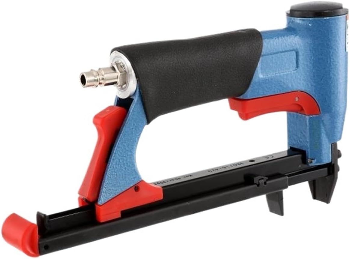 AALLYN Pneumatic Decorative Stapler Pneumatic Air Stapler 4-16mm Nailer Stapler Tool Furniture Woodworking Pneumatic Air Power Gun Riveter