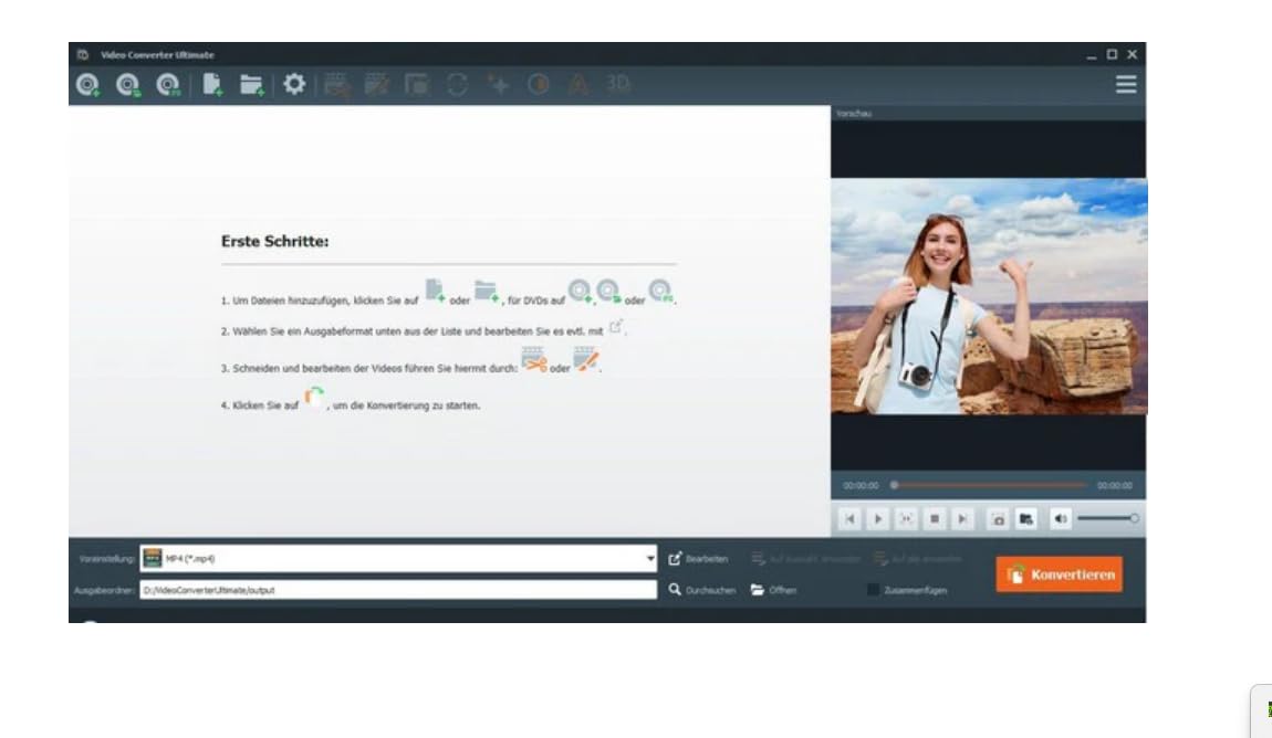 Video Converter Ultimate, Videos konvertieren, 3 User Lifetime Lizenz, kein ABO, Aktivierungscode per Email