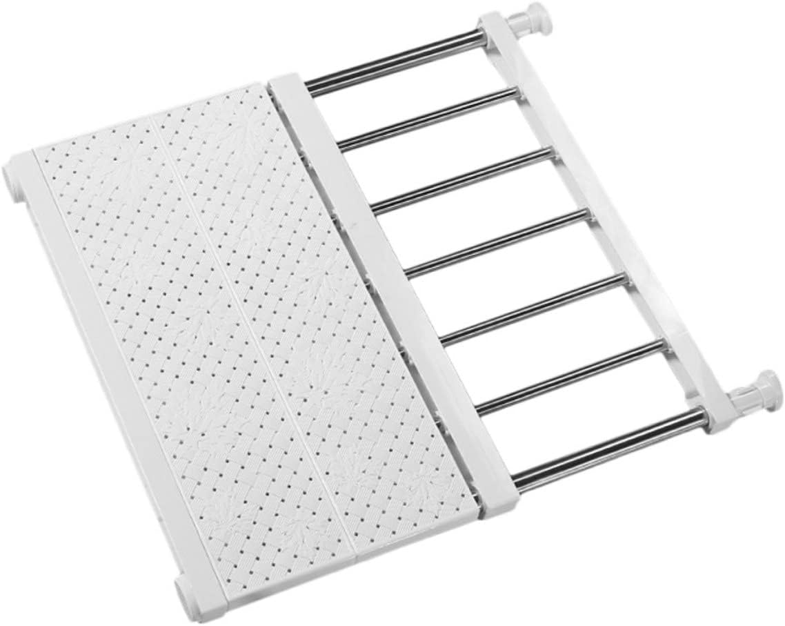 Wardrobe Layered Divider Punch Storage Rack Closet Dividers Shelf White Clothing Rack