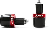 Vista 2 de Handlebar End Eaps Motorcycle 78" Handle Bar Grips Counterweight Universal Handle Bar Cap Ends Plug Slider for Yamaha Xmax 125 250 300 400 X MAX