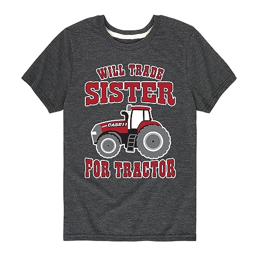 Will Trade Sister for Tractor CASE IH - Youth Short Sleeve Tee