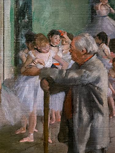 Affiche Edgar Degas le cours de danse décoration murale 60x90cm