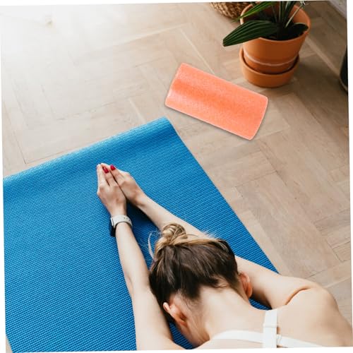 Foam Roller Muscle Massage Roller Epp Yoga Fitness Massager 30x15cm Naranja para relajación muscular y masaje de tejido profundo en casa miniatura 4