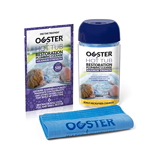 Ouster Hot Tub Cleaner and Purge â€“ Suspends Spa Pipe Gunk