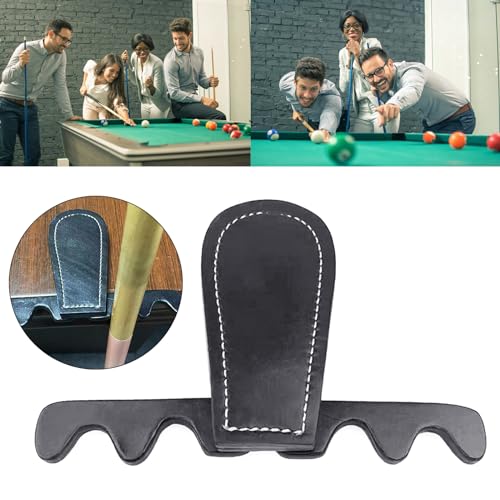 Support mural pour queue de billard en bois noble finition mate
