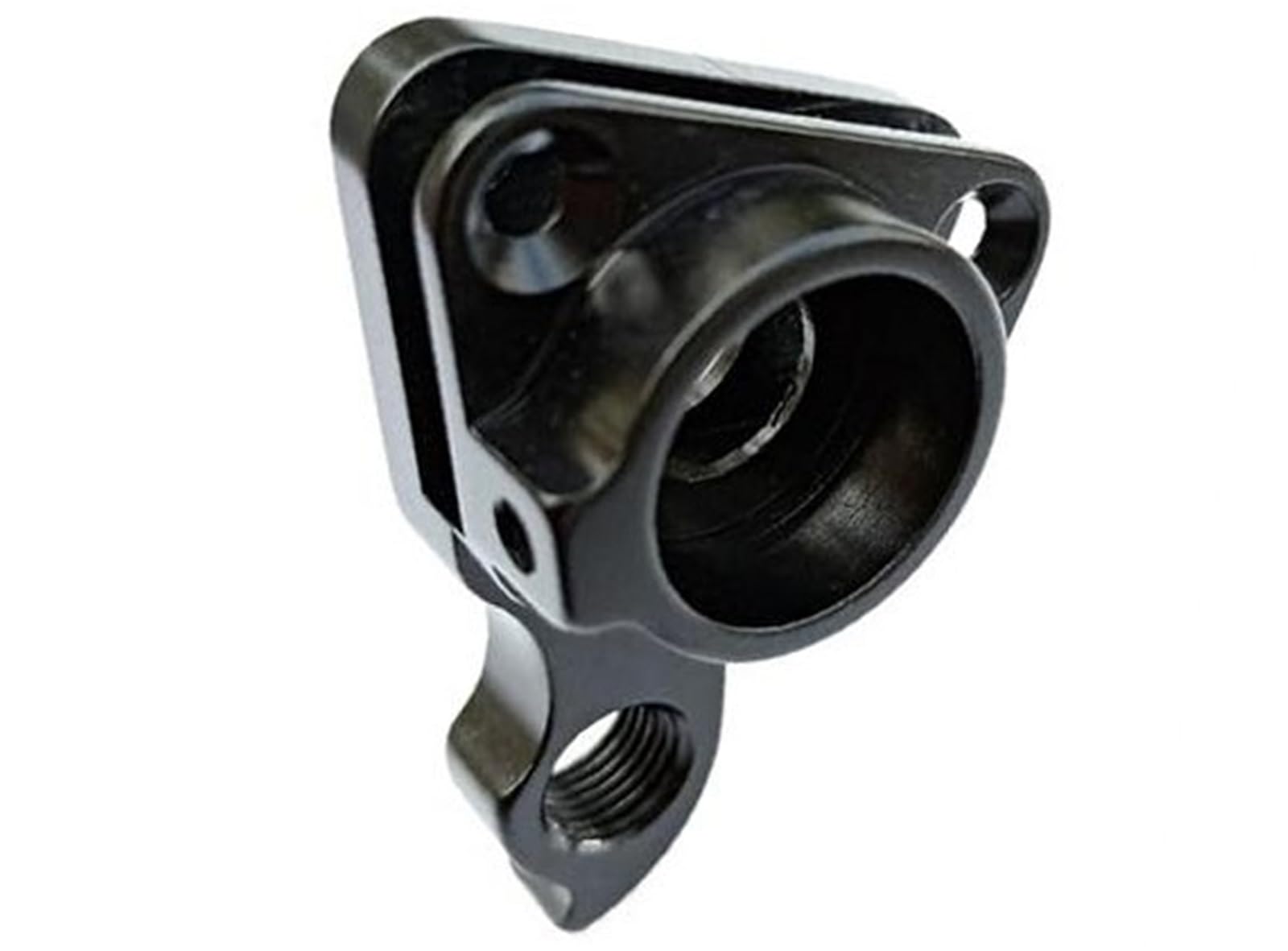 2 szt. Wieszak przerzutki rowerowej tylnej, dla Airwolf, MOTION TIDEACE Coluer Poision WKY geometryczny 142x12mm żwir MTB rama roweru węglowego Wieszak na ogon roweru(BLACK WGH472P2)