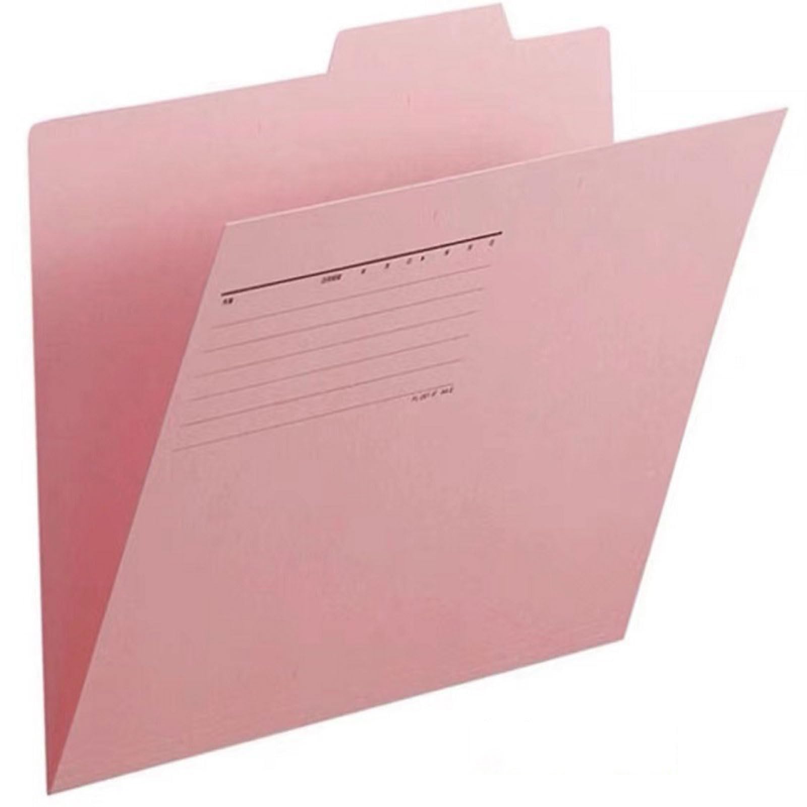 JUSKAQZYI 10-piece Paper Folder Single-piece Folder Classification Folder Suitable for Office Documents School Test Paper Storage
