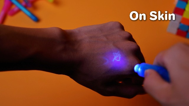 Amazon.com: KERRT 30 Pieces Invisible Ink Pen with UV Light Spy