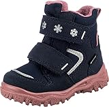 Superfit HUSKY1 warm gefütterte Gore-Tex Schneestiefel, BLAU/ROSA 8010, 25 EU