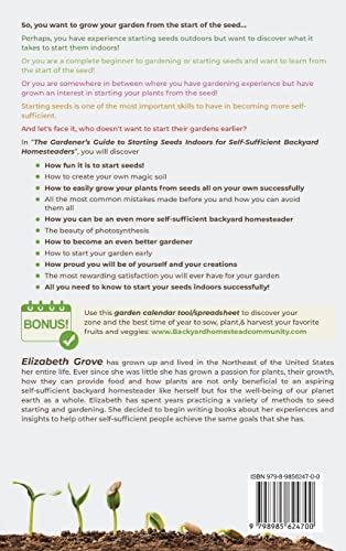 The Gardener's Guide to Starting Seeds Indoors: Discover How to Sow, Germinate, & Transplant All The Veggies, Herbs, Flowers & Fruits You Love Most - Image 2