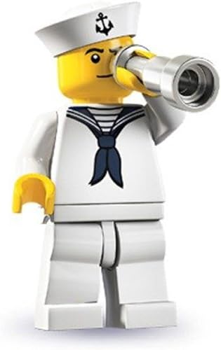 LEGO Serie 4 Minifigura coleccionable Marinero azul marino