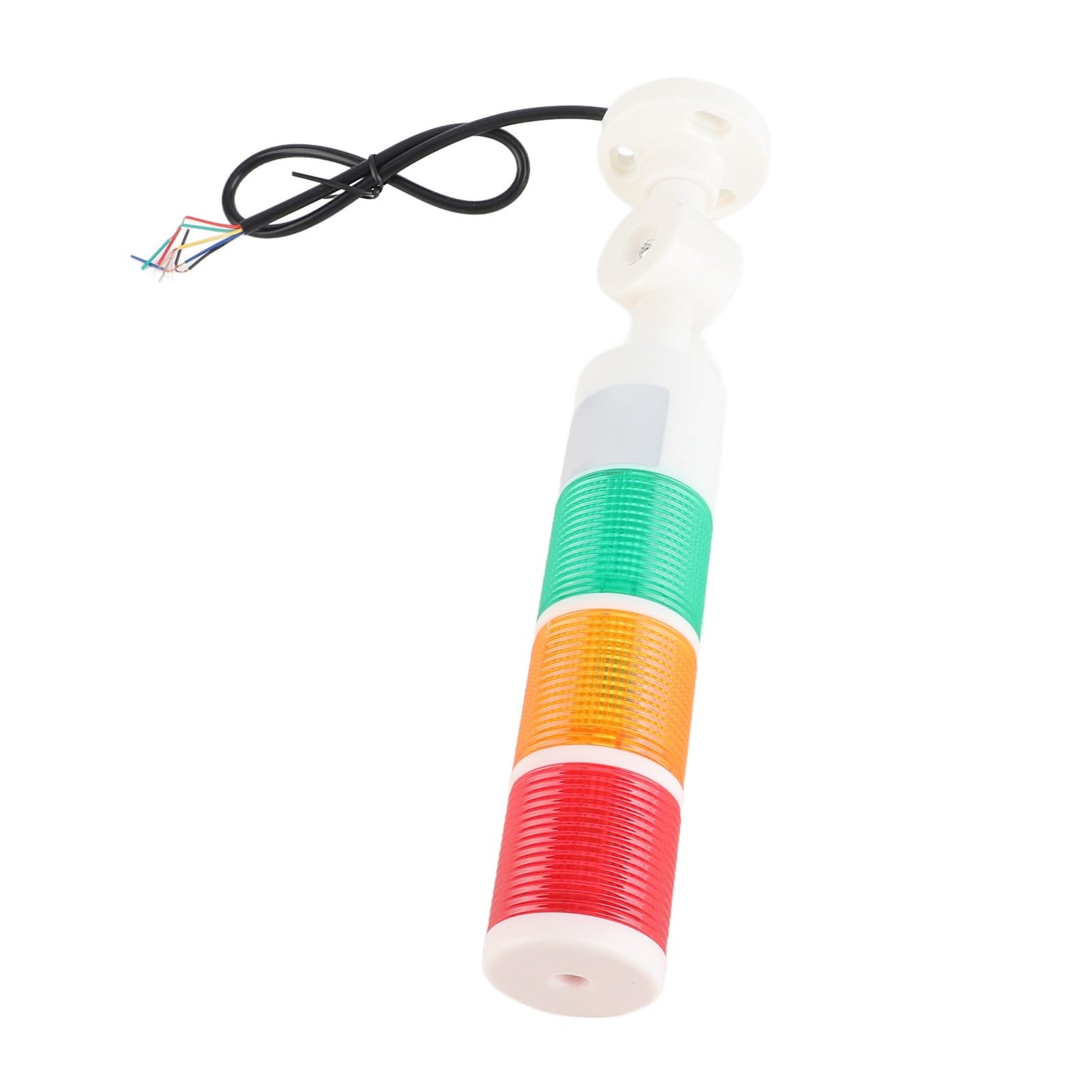 LED Tower Light, Red Yellow Green Industrial Warning Lamp High Bright 2 Modes DC24V for Machine Tool