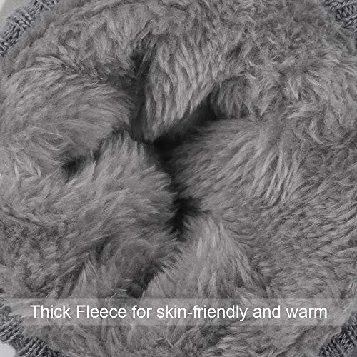 QKURT Guanti da Sci per Bambini, Guanti Invernali