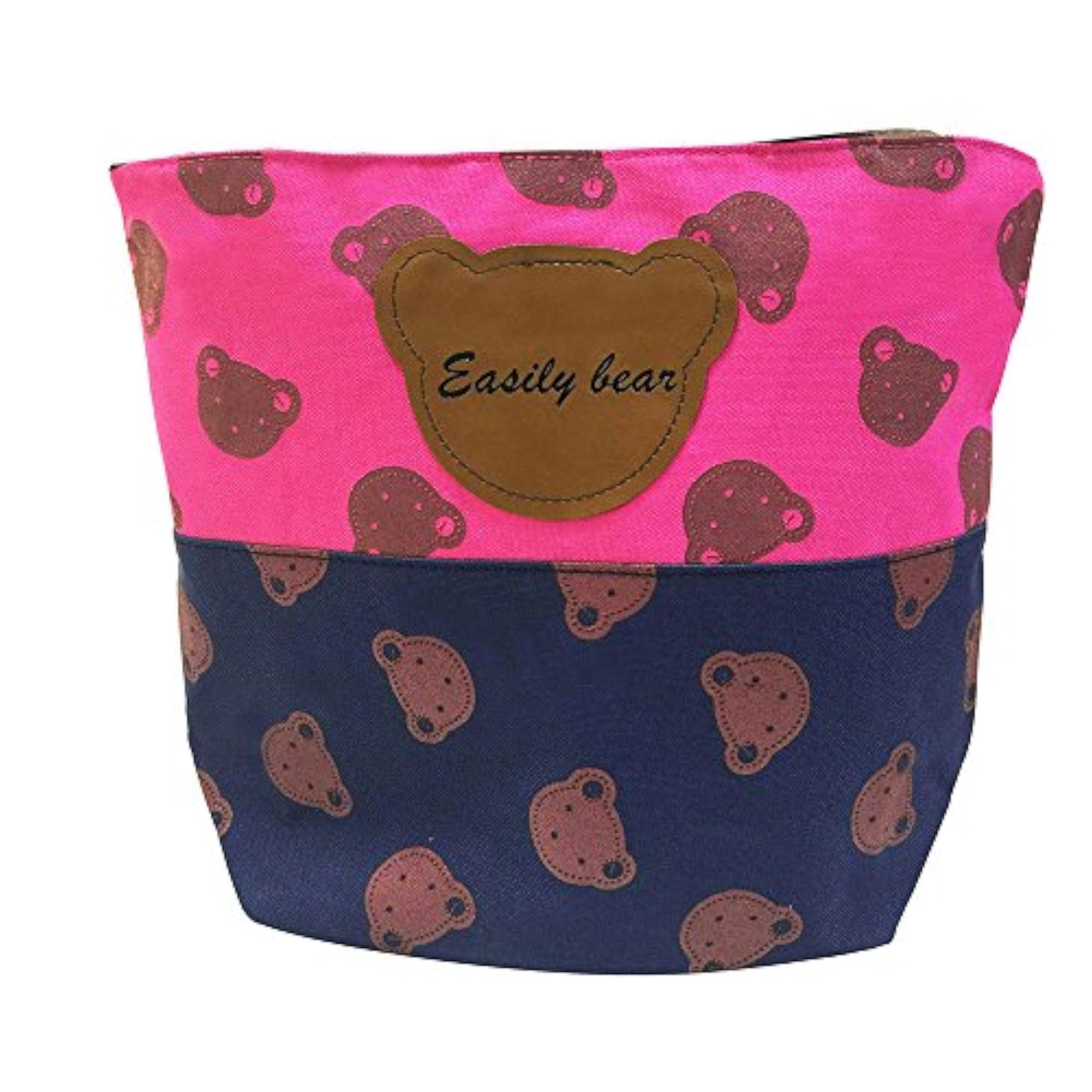 Kids Carry Bag - Pink and Blue Bears